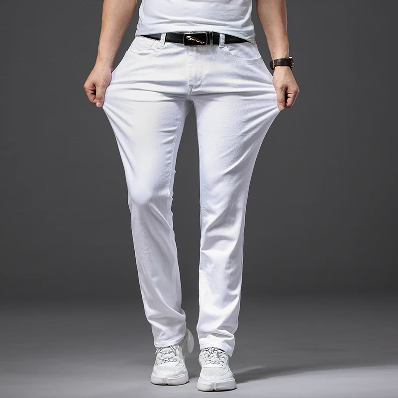 Casual White Jeans