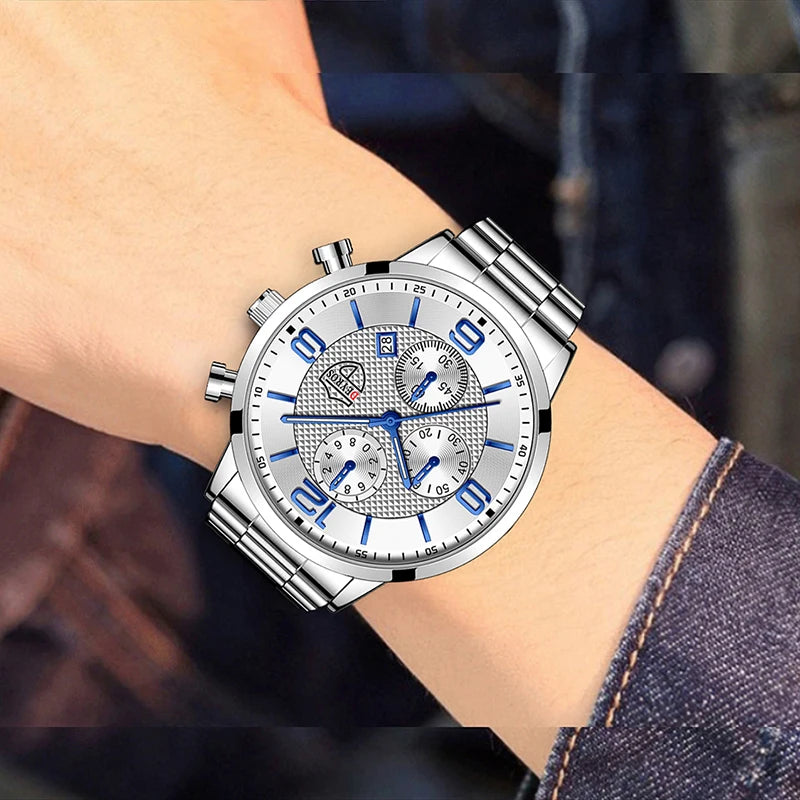 Men's Luxury Chronograph Watch with Sleek & Stylish Design