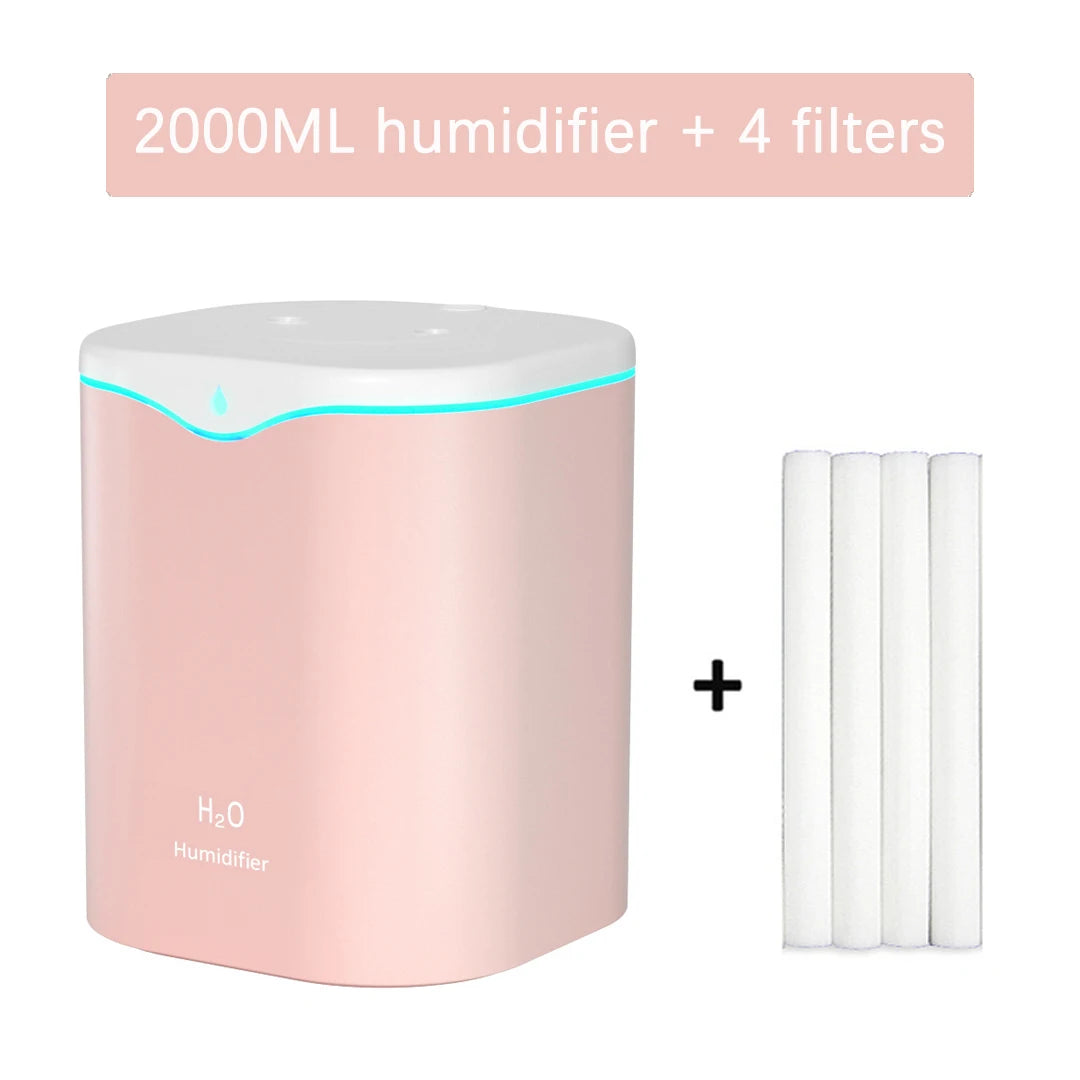 Compact Ultrasonic Air Humidifier