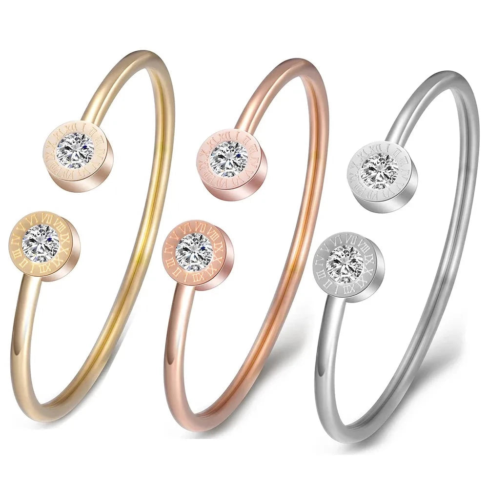 Roman Numeral Bangle