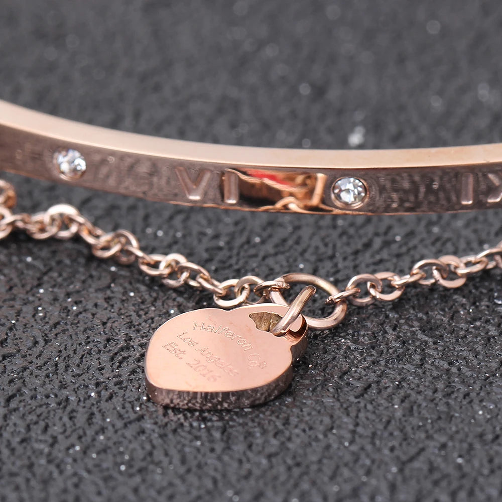Heart Charm Bracelet