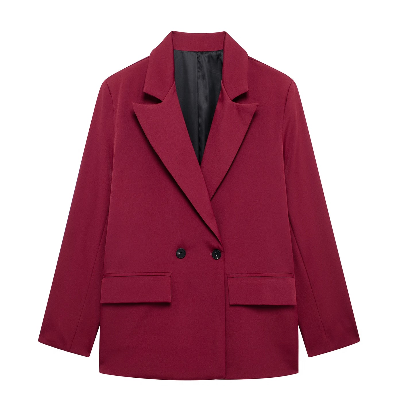 Harper Double-Breasted Suit Jacket – Chic Office Wear & Smart Casual Style Blazer