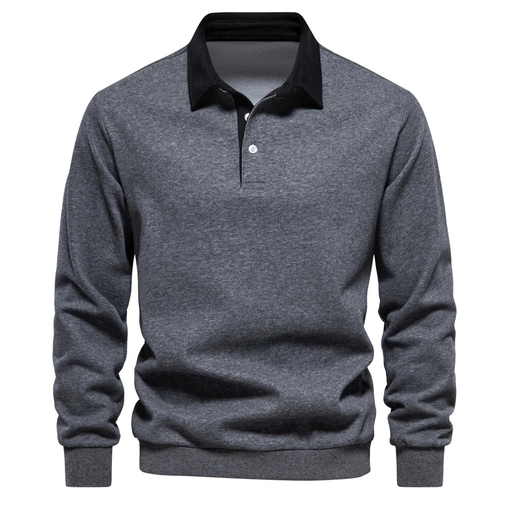 Men’s Polo Sweatshirt