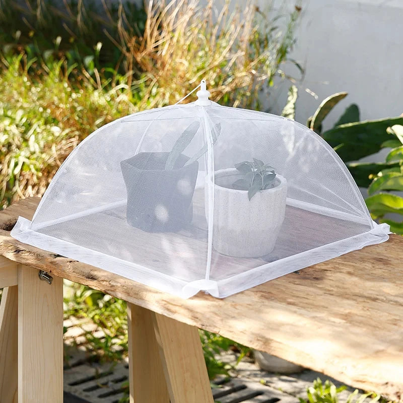 Foldable Mesh Food Cover Tent – Large Reusable Food Protector for Indoor & Outdoor Dining