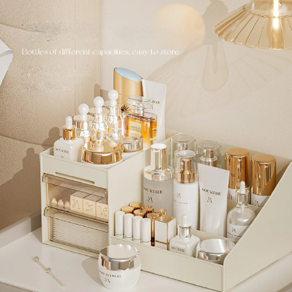 Luxury Multi Compartment Skincare and Makeup Organizer