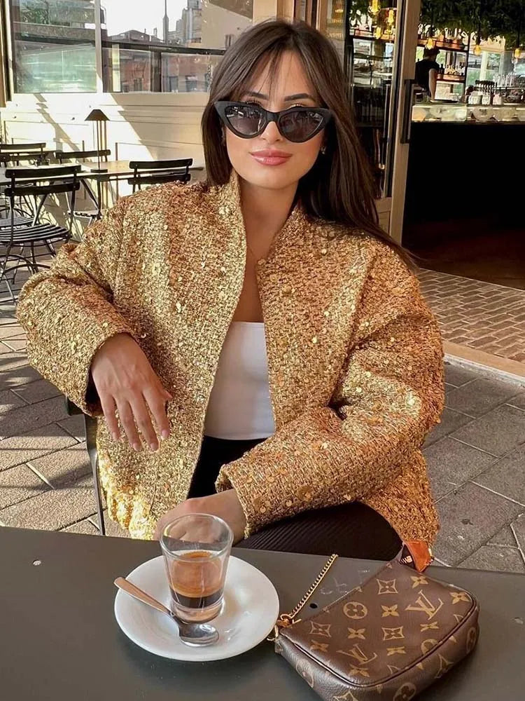 Glimmer Sequin Jacket