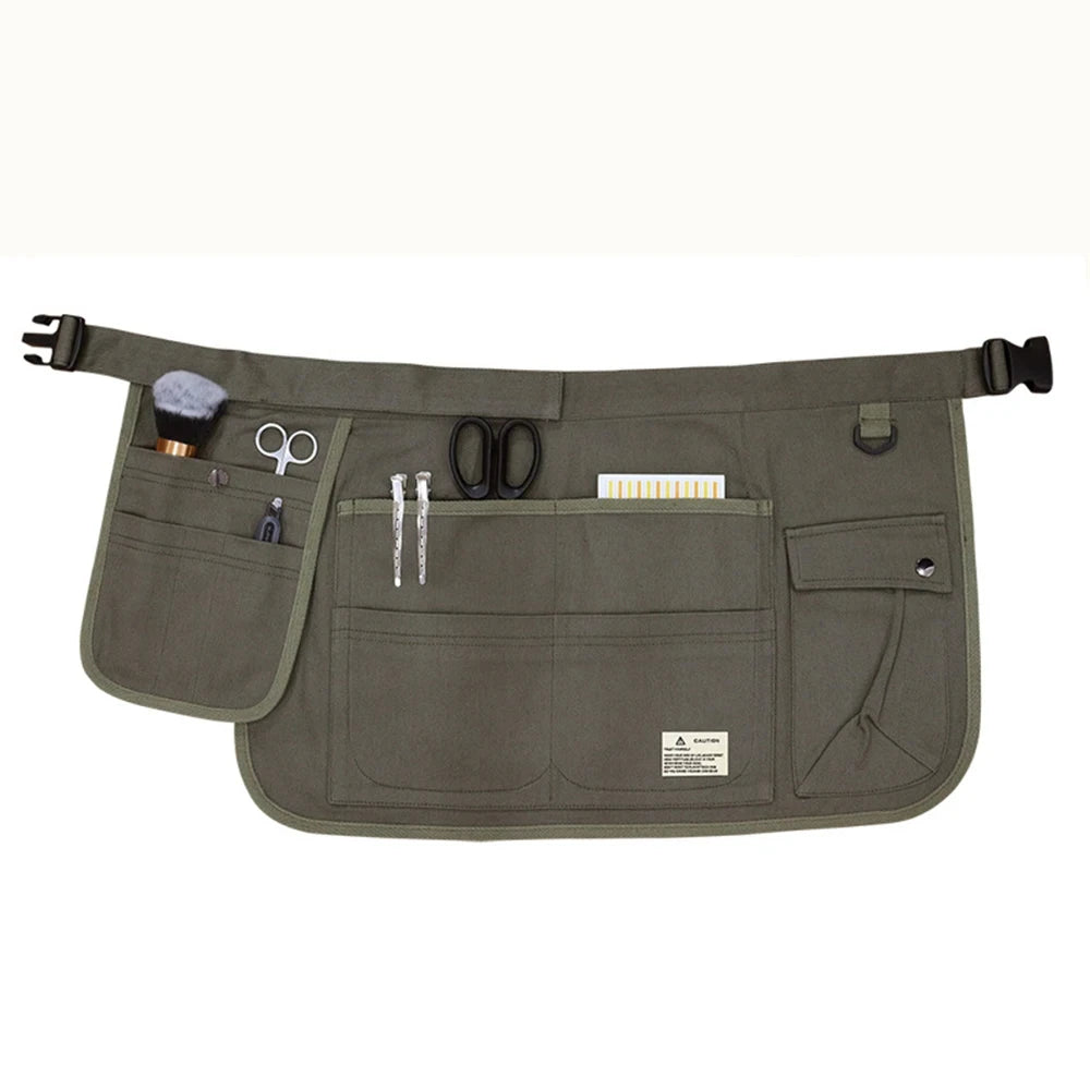 Heavy Duty Tool Belt Apron with Pockets – Adjustable Waist Work Apron for Gardening, DIY, and Crafting