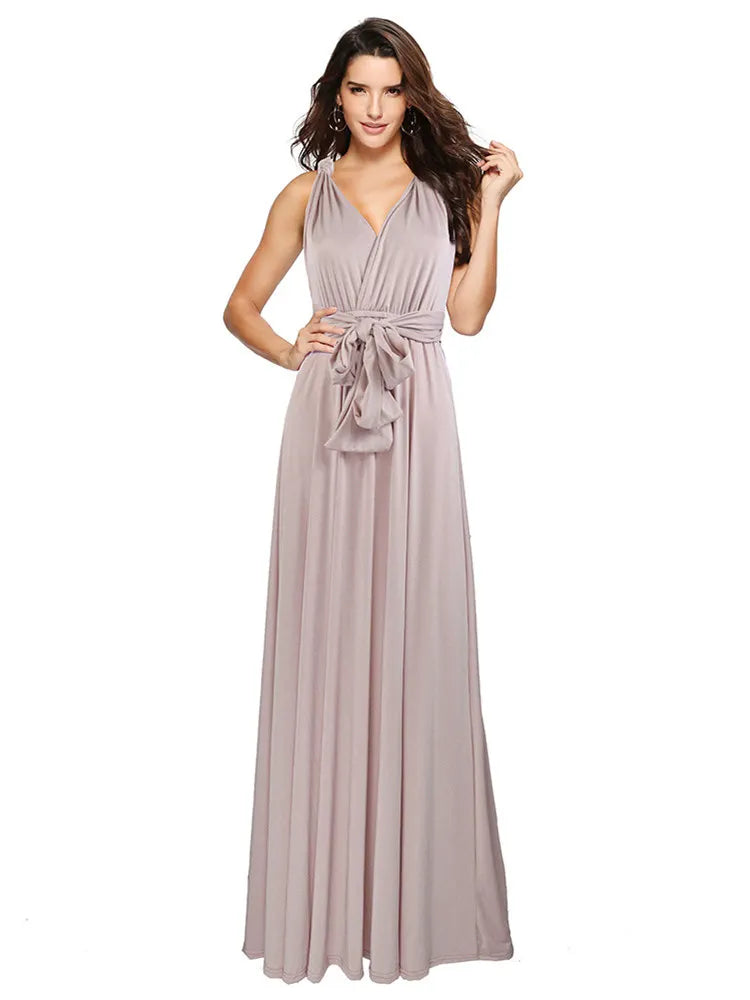 Marzella Multiway Maxi Dress – Tie Wrap Bridesmaid and Formal Occasion Gown in Multiple Colours