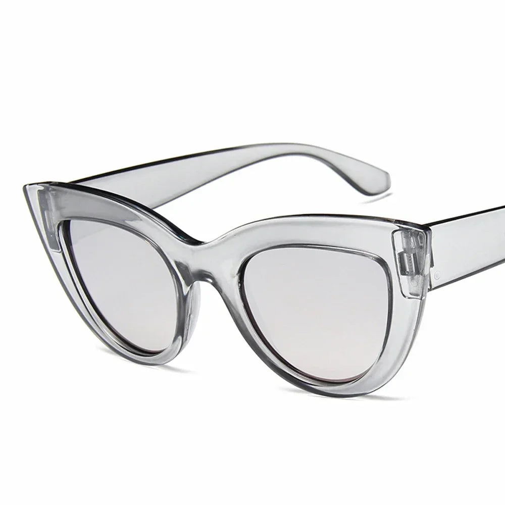 Aria Black Cat Eye Sunglasses – Bold Women’s UV Summer Eyewear