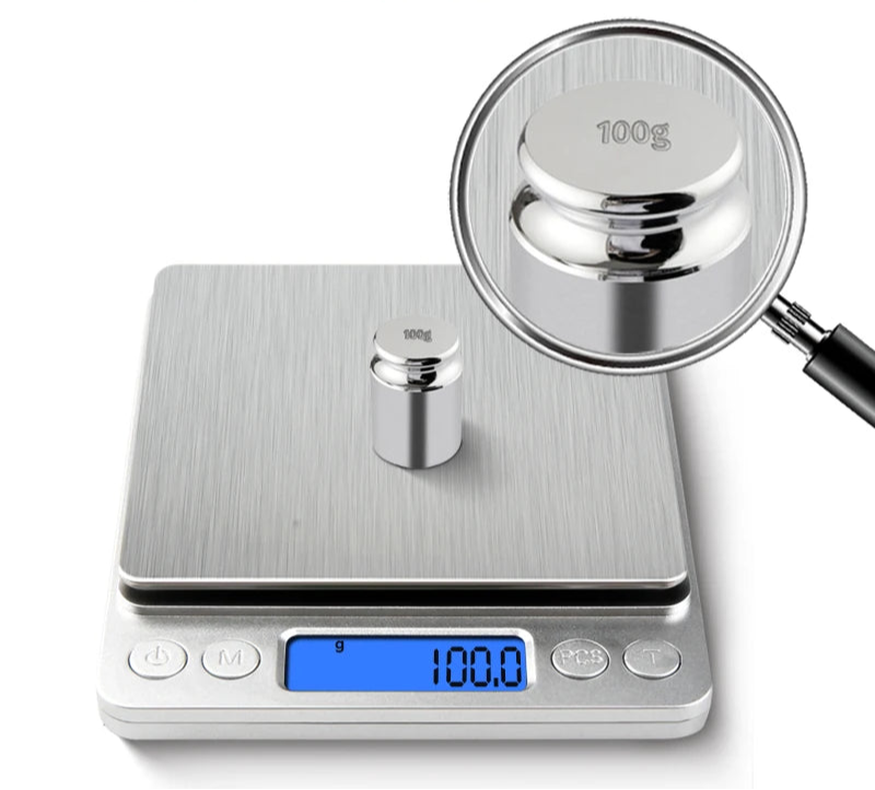 Digital Scale – 6 Unit Precision Food & Jewellery Weighing Scale with Backlit LCD Display