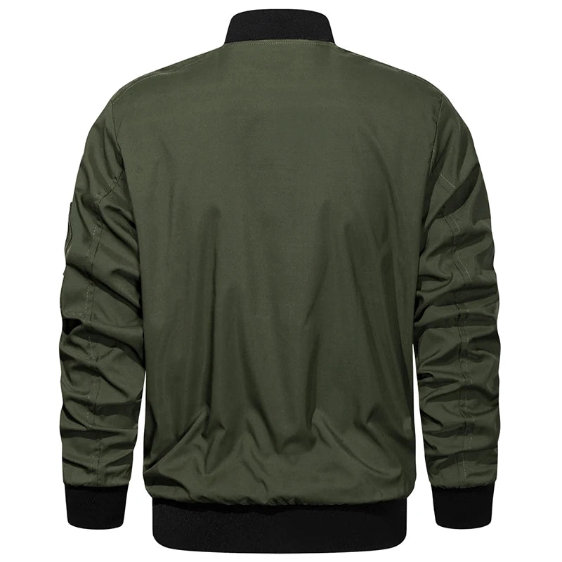 Spring Varsity Bomber Jacket