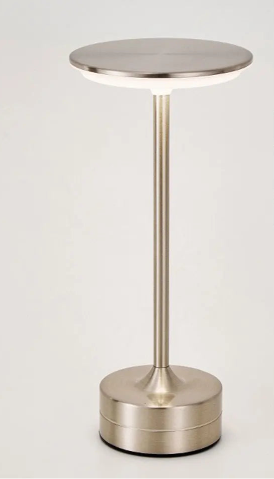 Cordless Metal Table Lamp – Modern LED Touch Control Desk, Dinner Table & Bedside Light