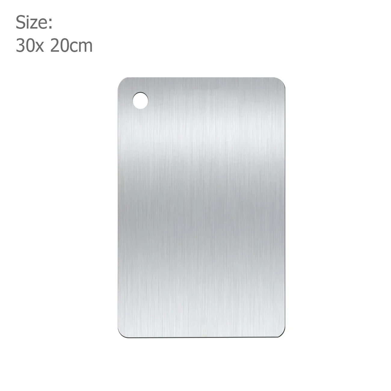 Stainless Steel Chopping Boards – Non-Slip, Hygienic Food Prep Boards in Round & Rectangular Styles