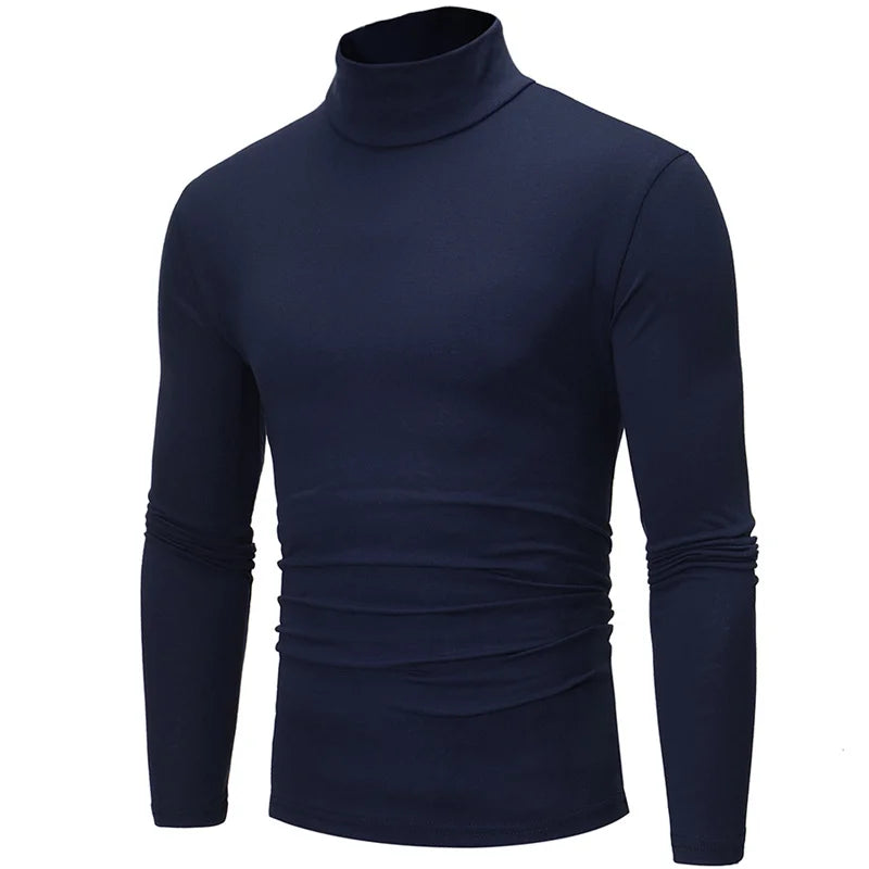 Men's Slim-Fit High-Neck Sweater