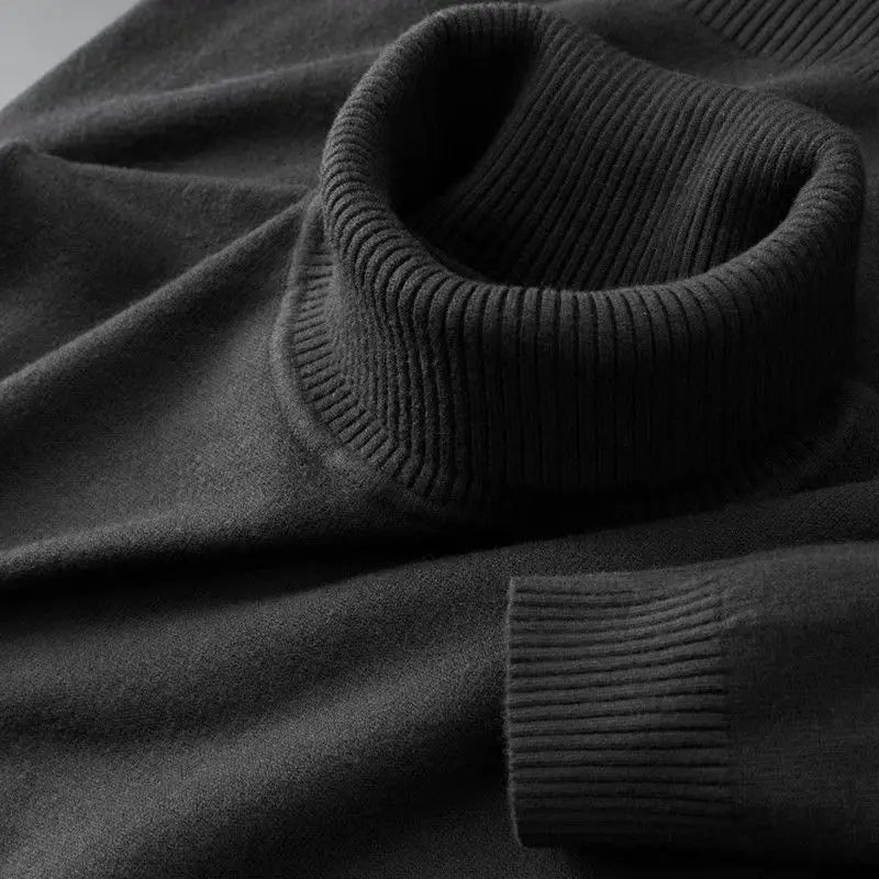 Men's Turtleneck Knitted Sweater