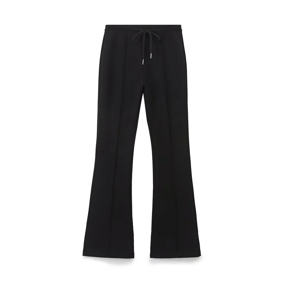 Cropped Hoodie & Flared Joggers Co-Ord Set