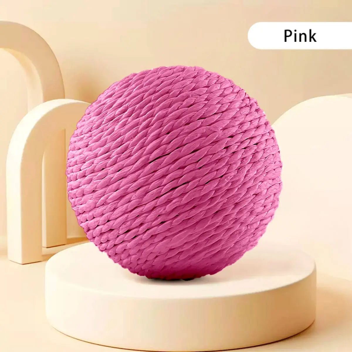Cat Scratching Ball
