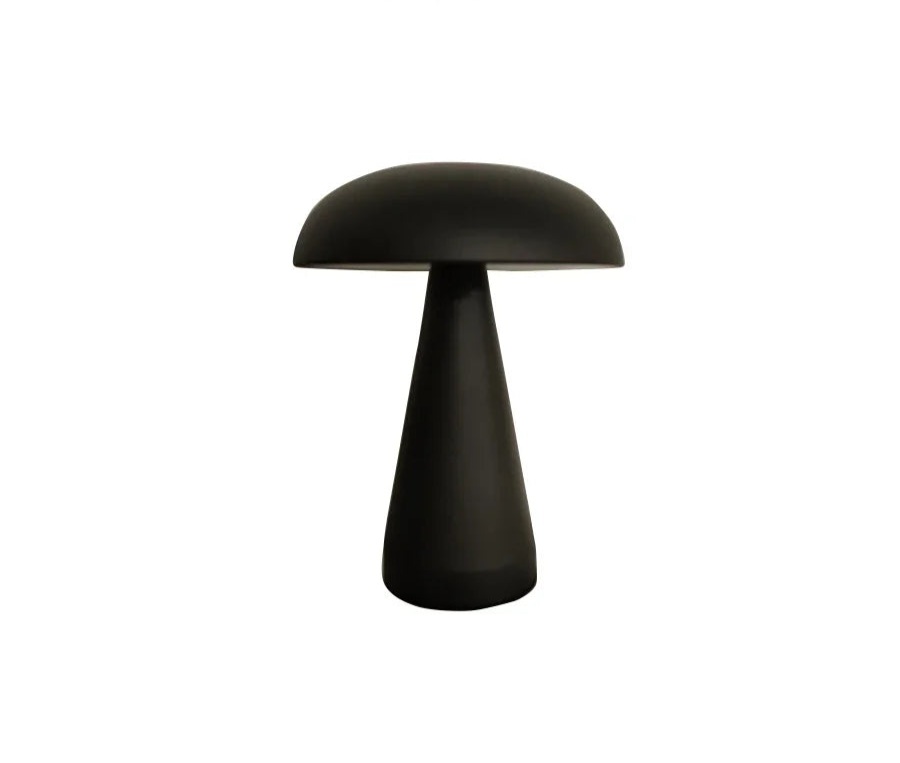 Metallic Mushroom LED Table Lamp