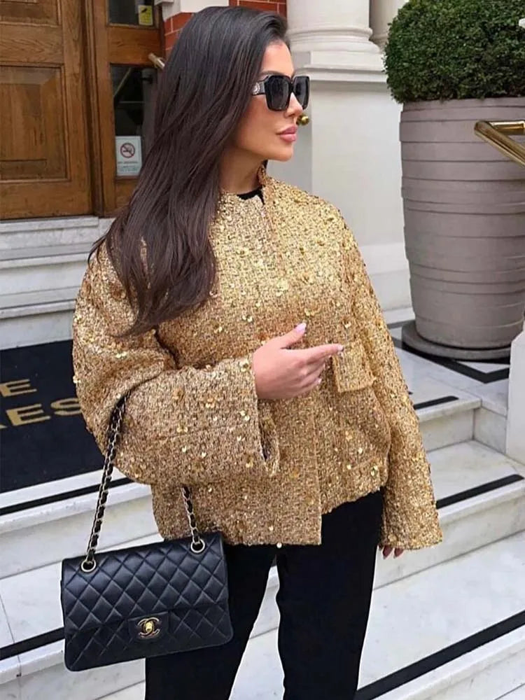 Glimmer Sequin Jacket
