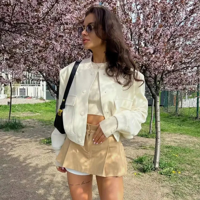 Cropped Utility Jacket