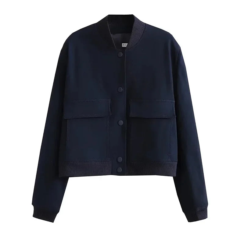 Cropped Utility Jacket