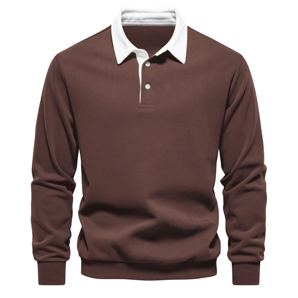 Men’s Polo Sweatshirt