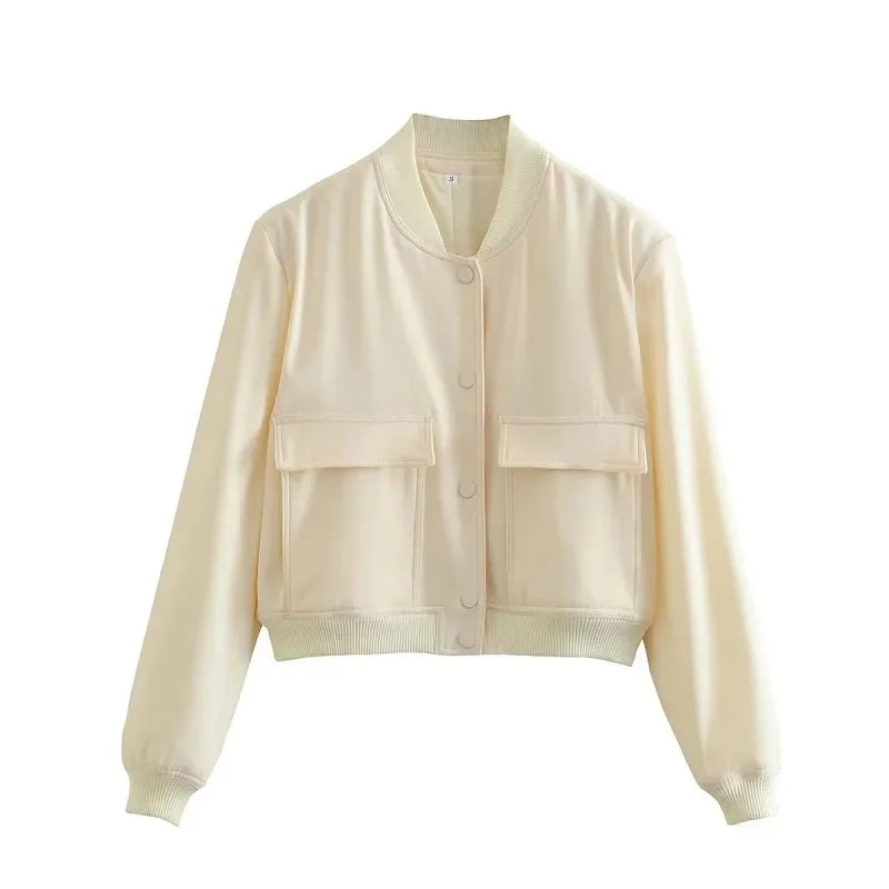 Cropped Utility Jacket