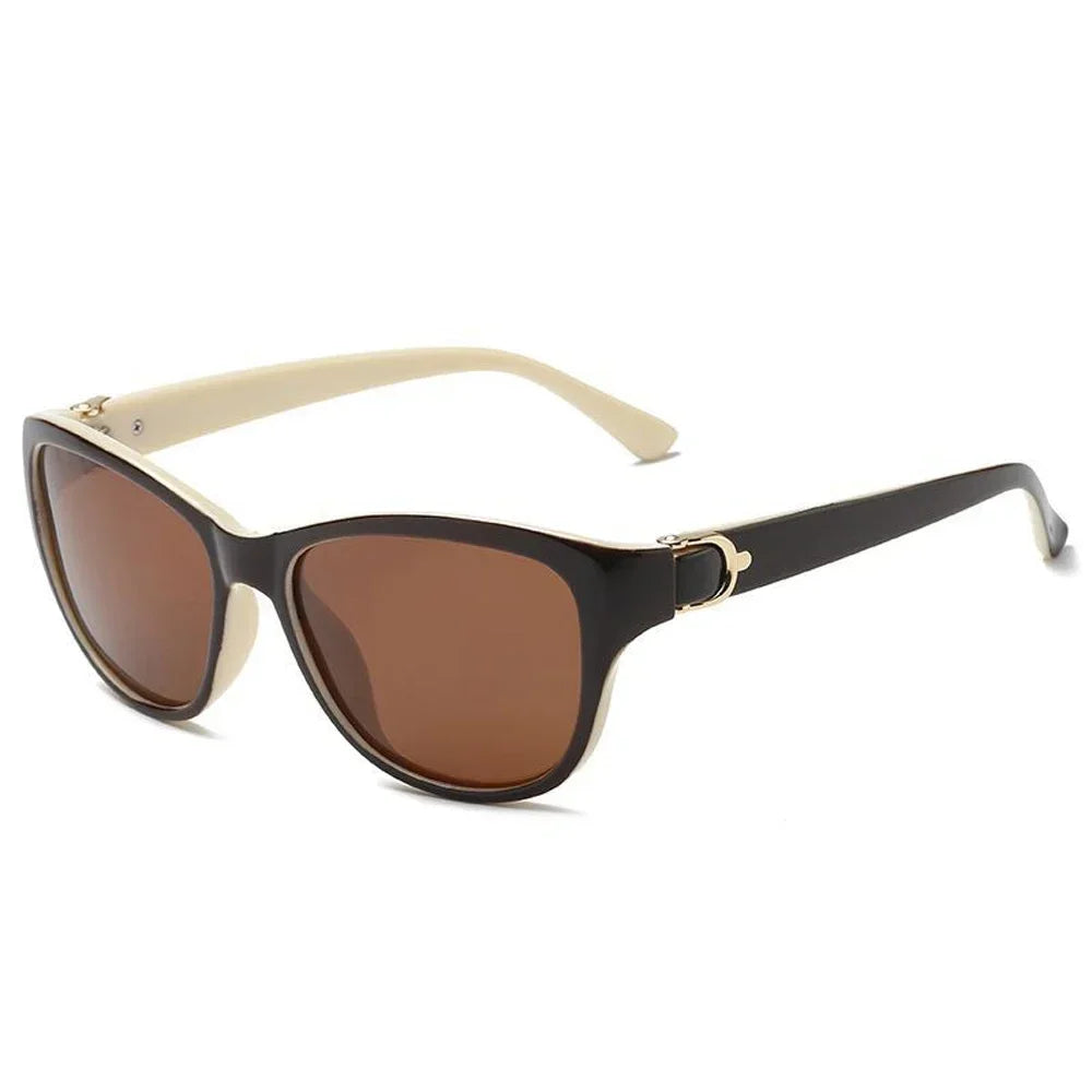 Serena Elegant Black Sunglasses – UV Protection Fashion Shades for Women