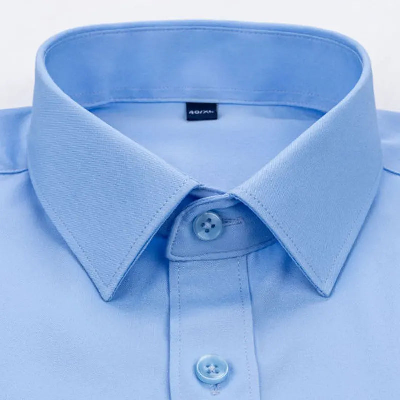 Men's Slim-Fit Long-Sleeve Shirt