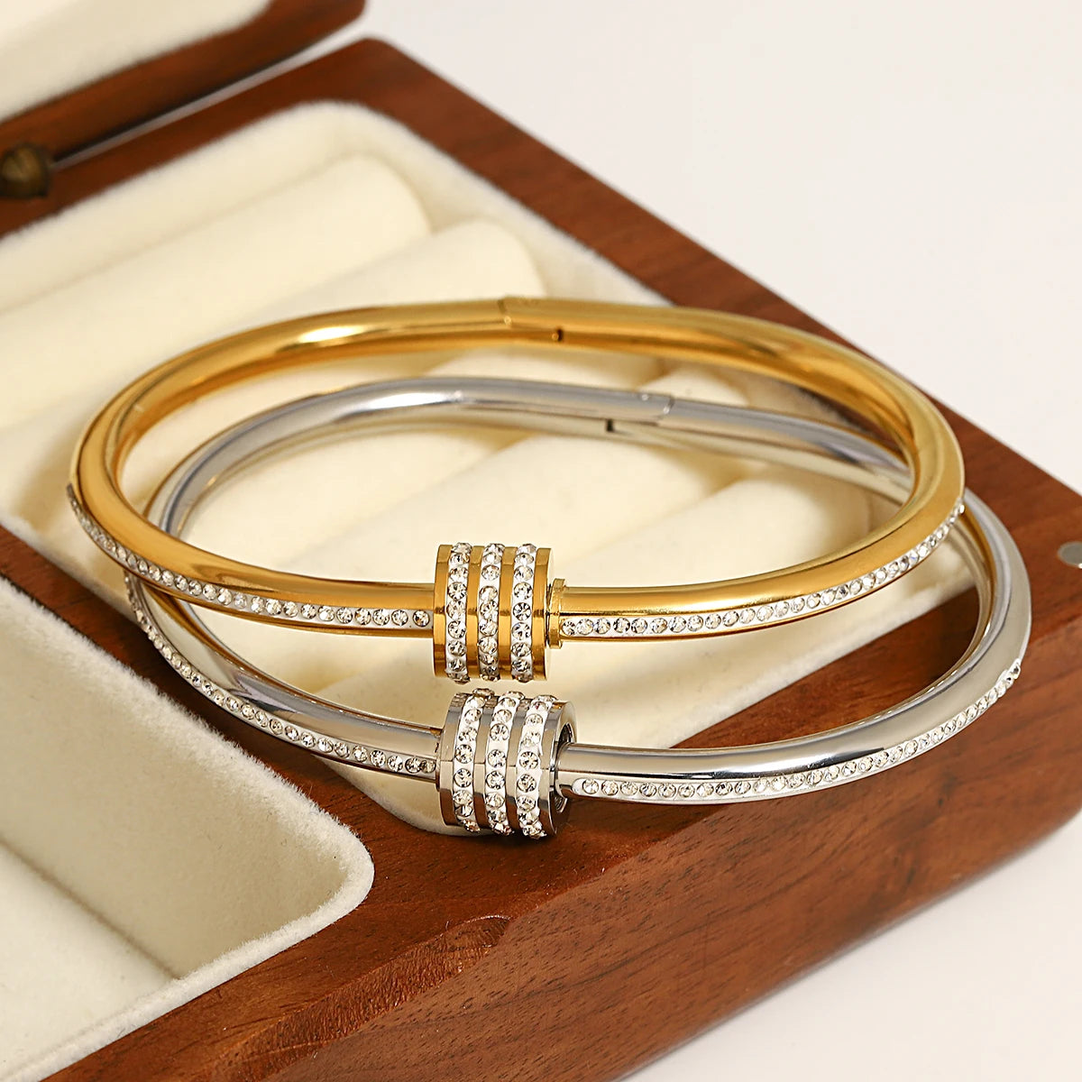 Three Tier Diamond Bracelet