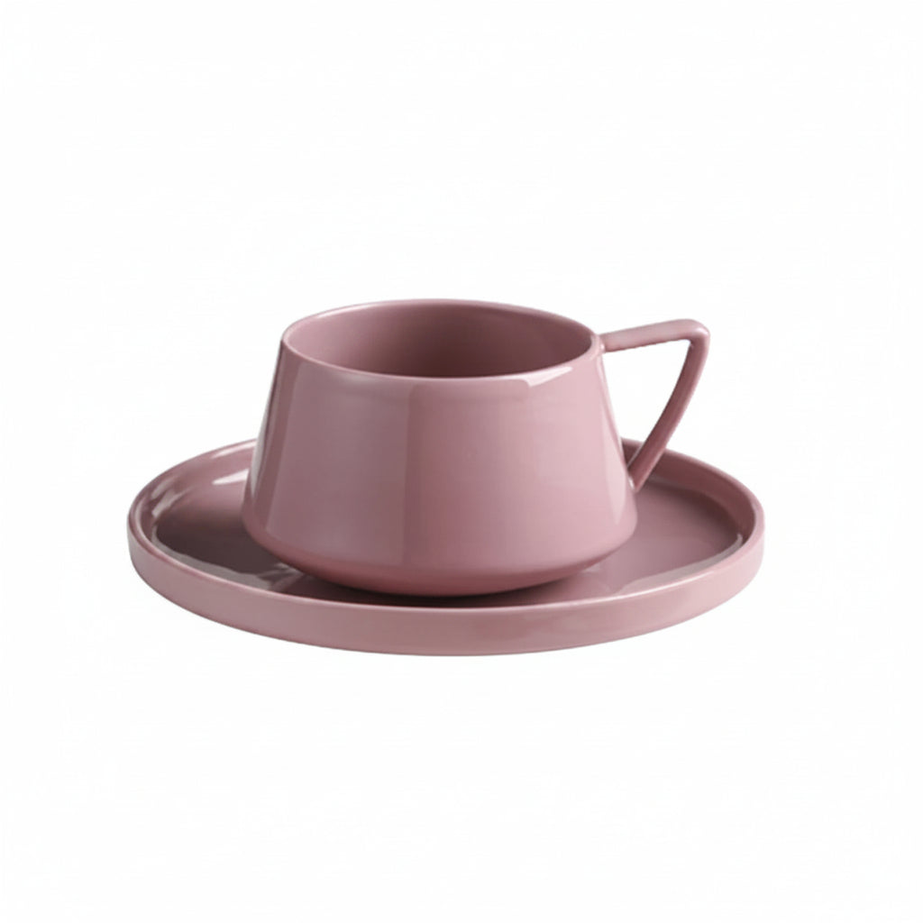 Brisa Ceramic Coffee And Tea Cup Saucer Set