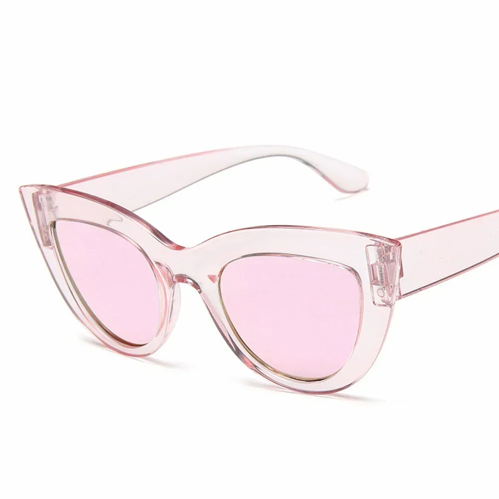 Aria Black Cat Eye Sunglasses – Bold Women’s UV Summer Eyewear