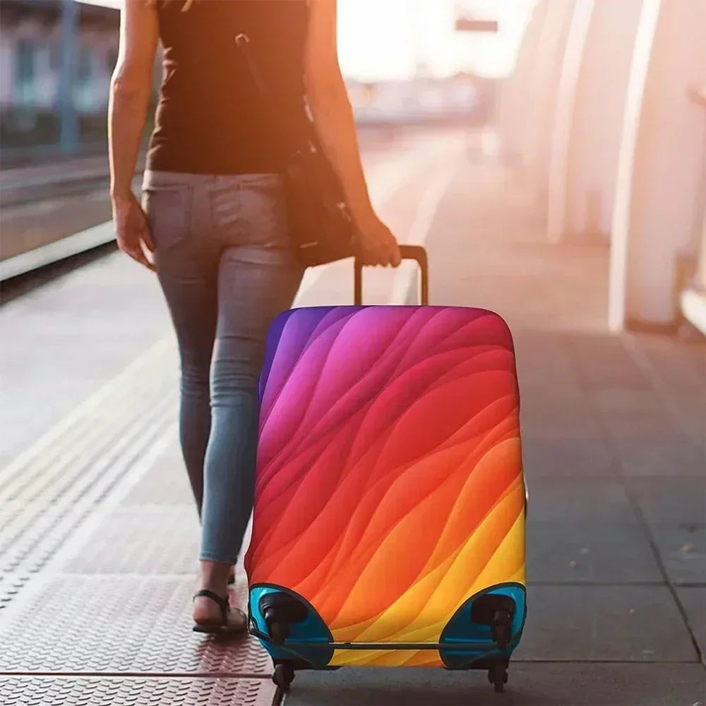 Vibrant Travel Luggage Covers