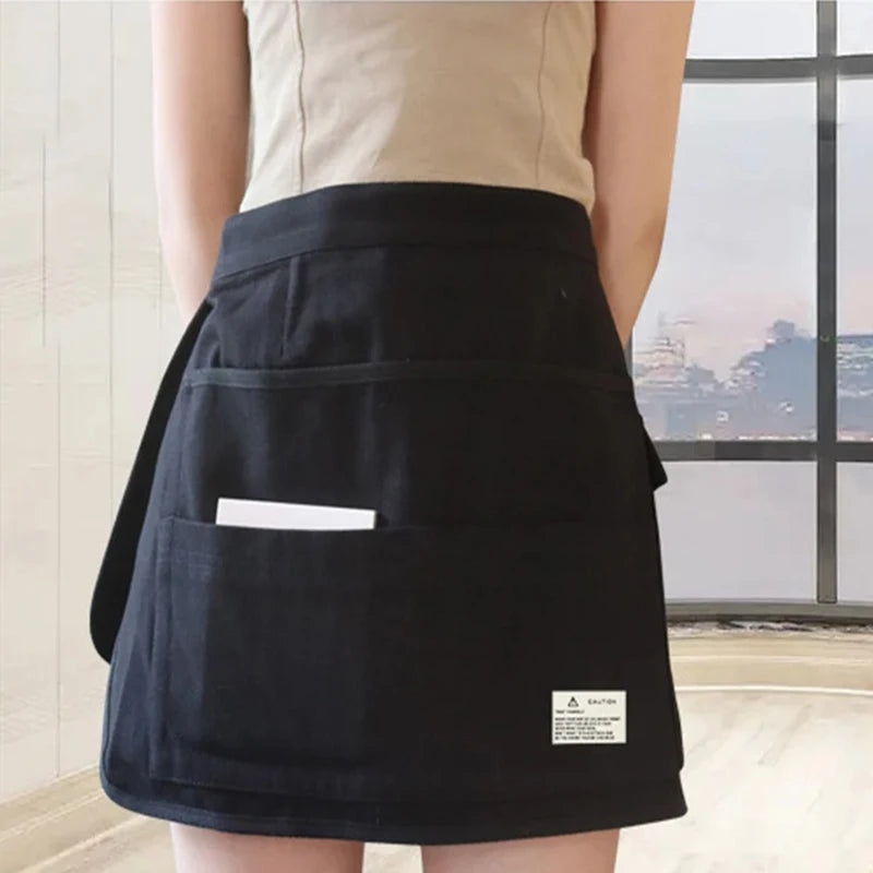 Heavy Duty Tool Belt Apron with Pockets – Adjustable Waist Work Apron for Gardening, DIY, and Crafting