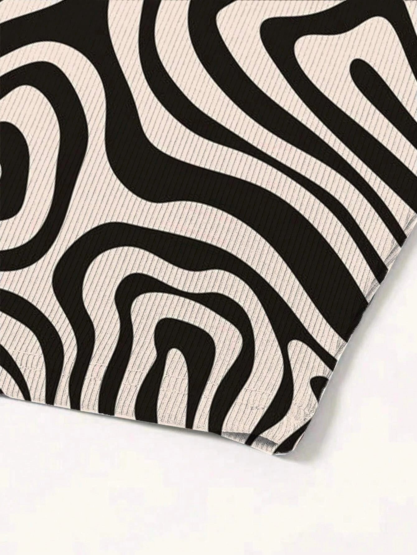 Zebra Print One-Shoulder Crop Top: A Bold and Trendy Statement Piece