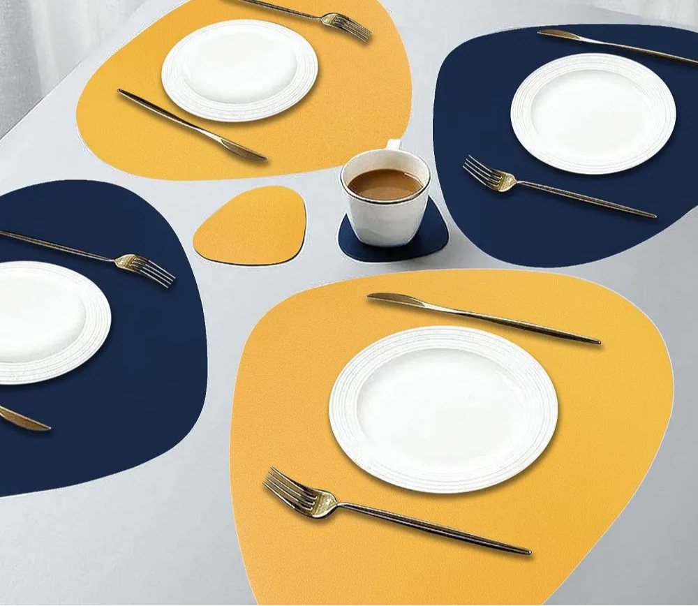 Modern Double Sided Silicone Placemats