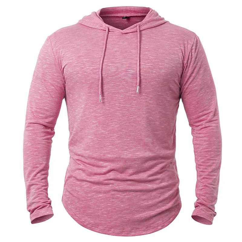 Men's Lightweight Long-Sleeve Hoodie