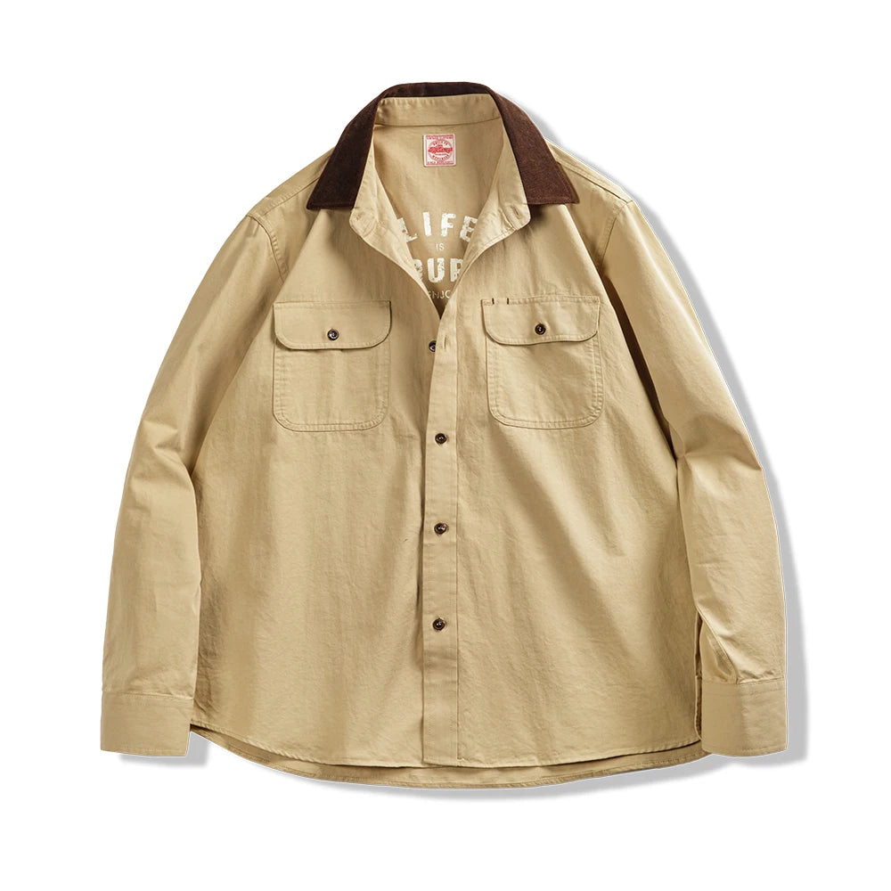 Western Overshirt – Button-Up Shirt