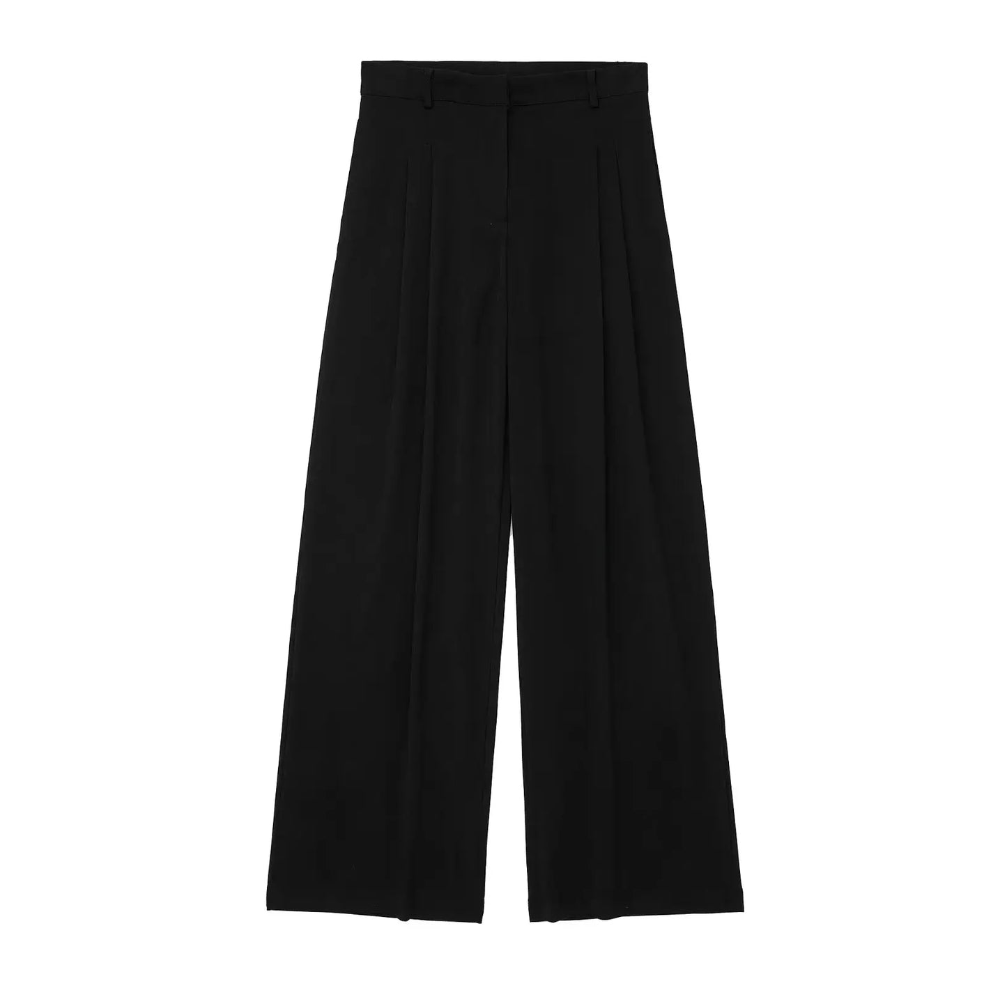 Rivana Tailored Waistcoat and Wide Leg Trouser Two Piece Set – White, Pink, Taupe and Black Sleeveless Suit Co-ord for Women