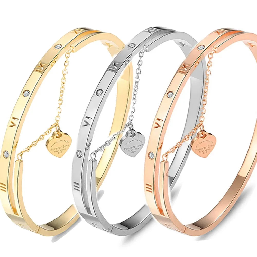 Heart Charm Bracelet