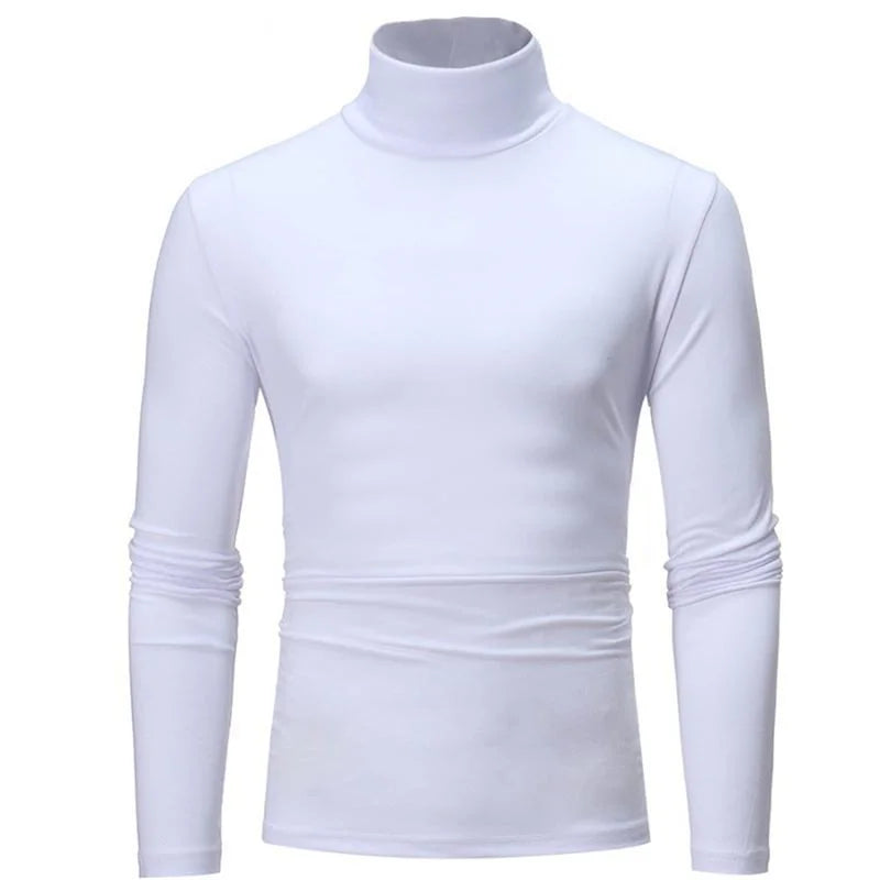 Men's Slim-Fit High-Neck Sweater