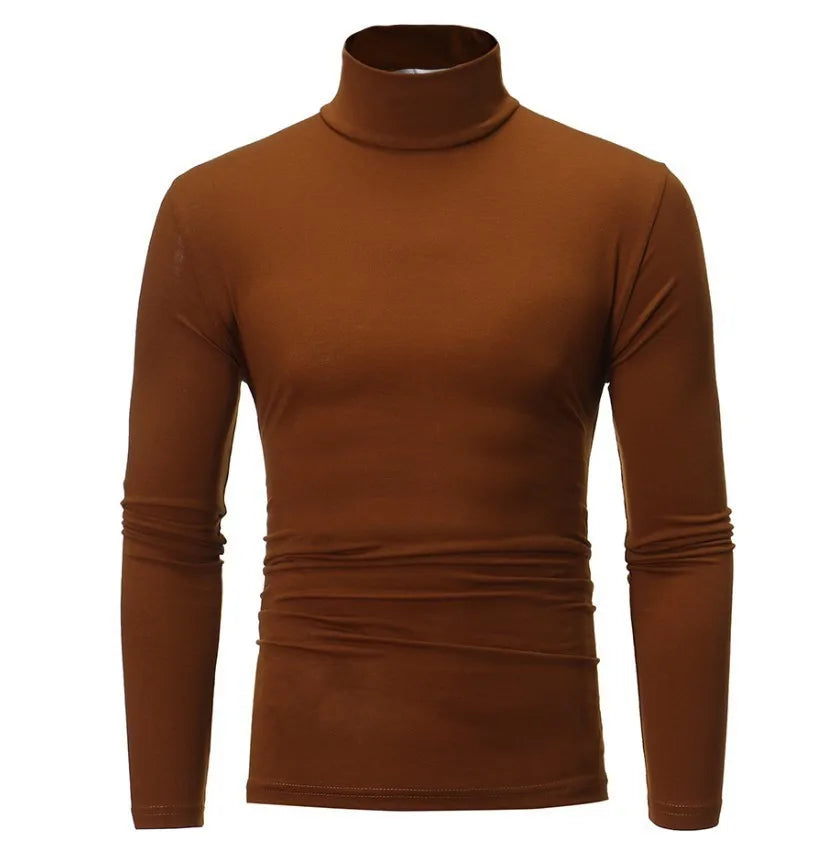 Men's Slim-Fit High-Neck Sweater