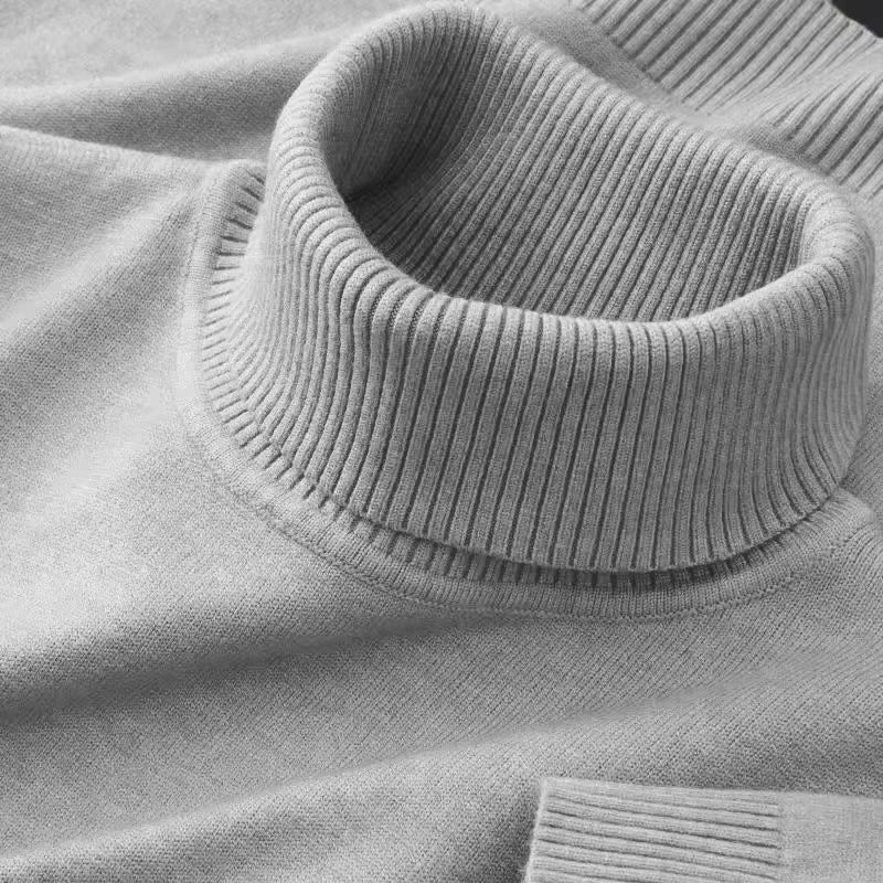 Men's Turtleneck Knitted Sweater
