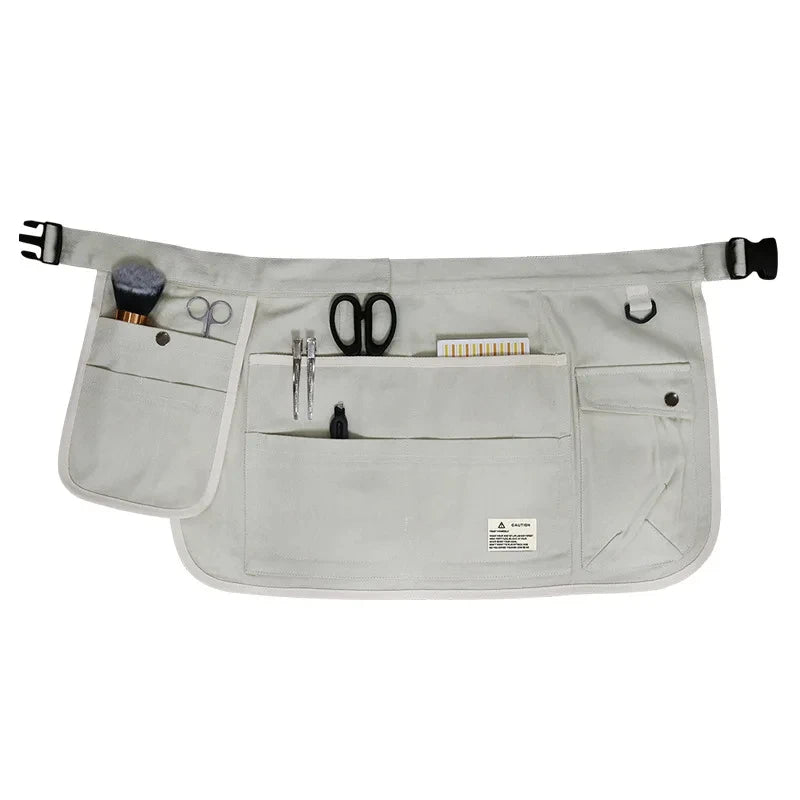 Heavy Duty Tool Belt Apron with Pockets – Adjustable Waist Work Apron for Gardening, DIY, and Crafting
