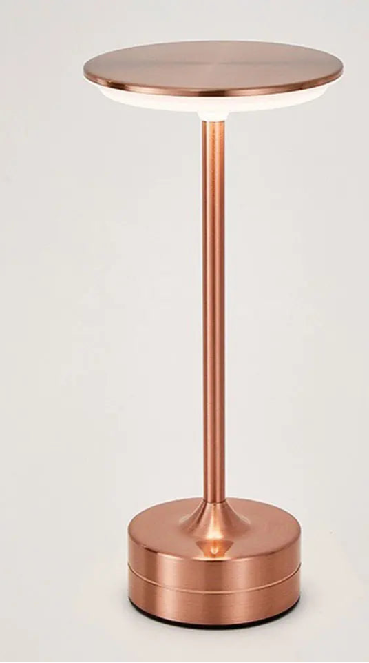 Cordless Metal Table Lamp – Modern LED Touch Control Desk, Dinner Table & Bedside Light