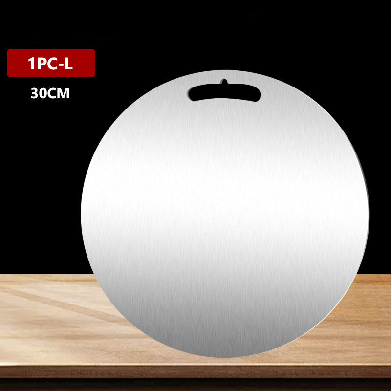 Stainless Steel Chopping Boards – Non-Slip, Hygienic Food Prep Boards in Round & Rectangular Styles