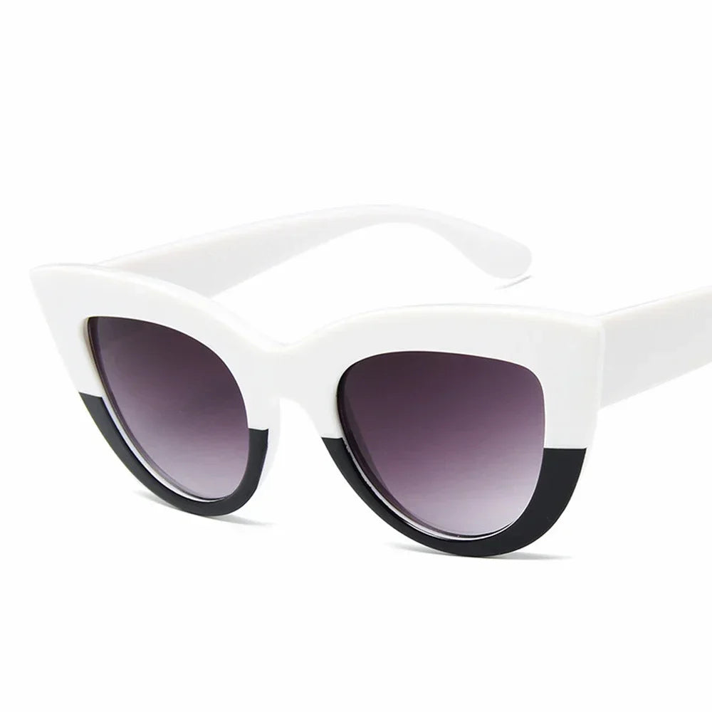 Aria Black Cat Eye Sunglasses – Bold Women’s UV Summer Eyewear