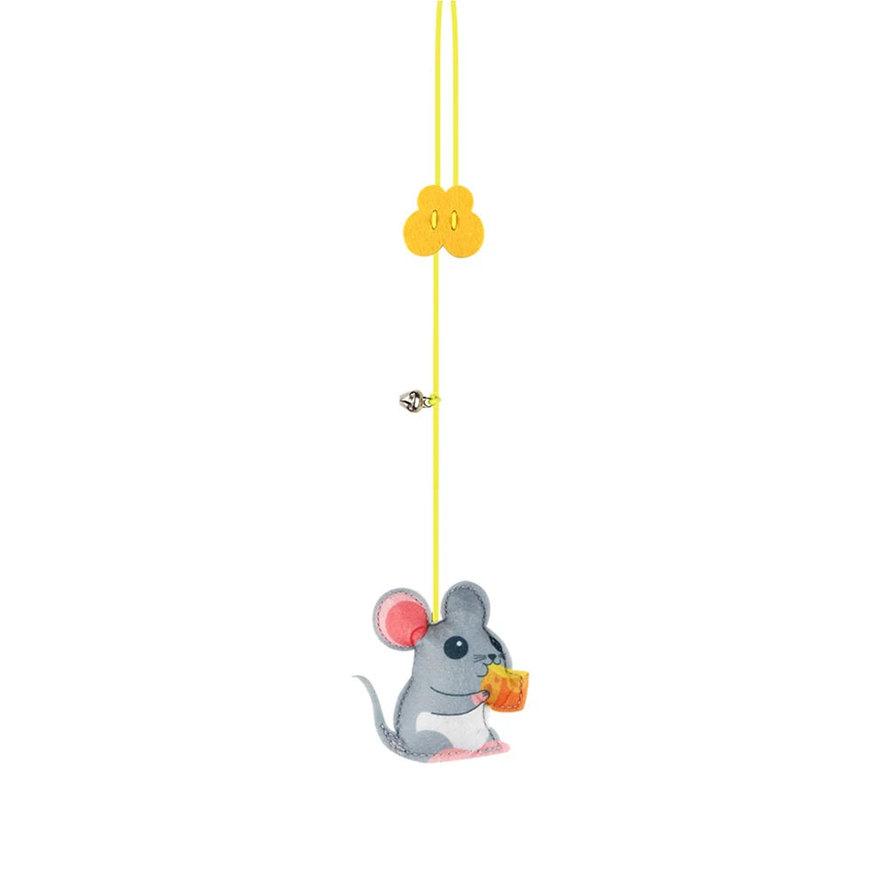 Cat Door Hanging Toys