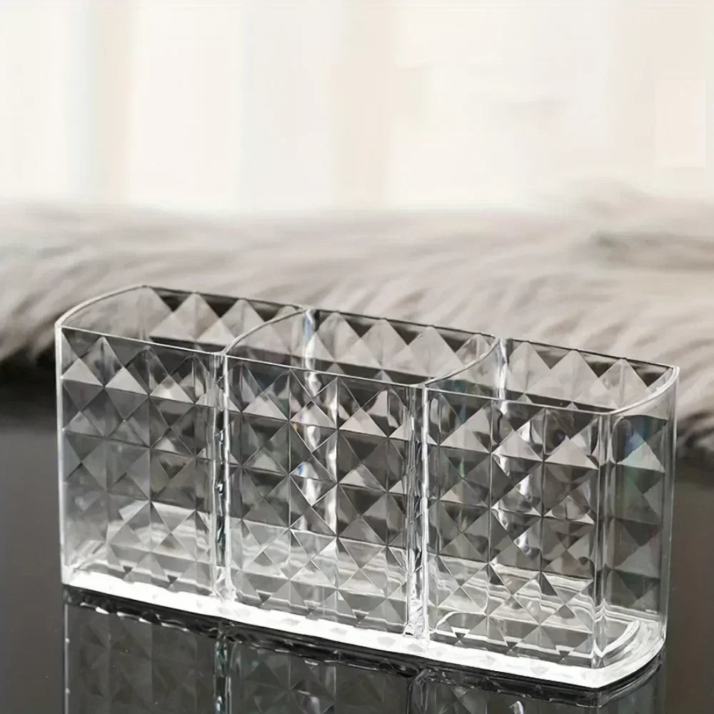 Crystal-Clear Acrylic Makeup Organizer