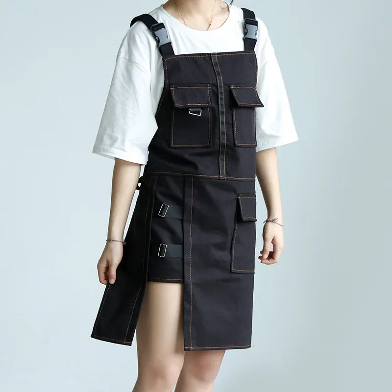 Heavy Duty Utility Apron – Multi-Pocket Adjustable Workwear Apron